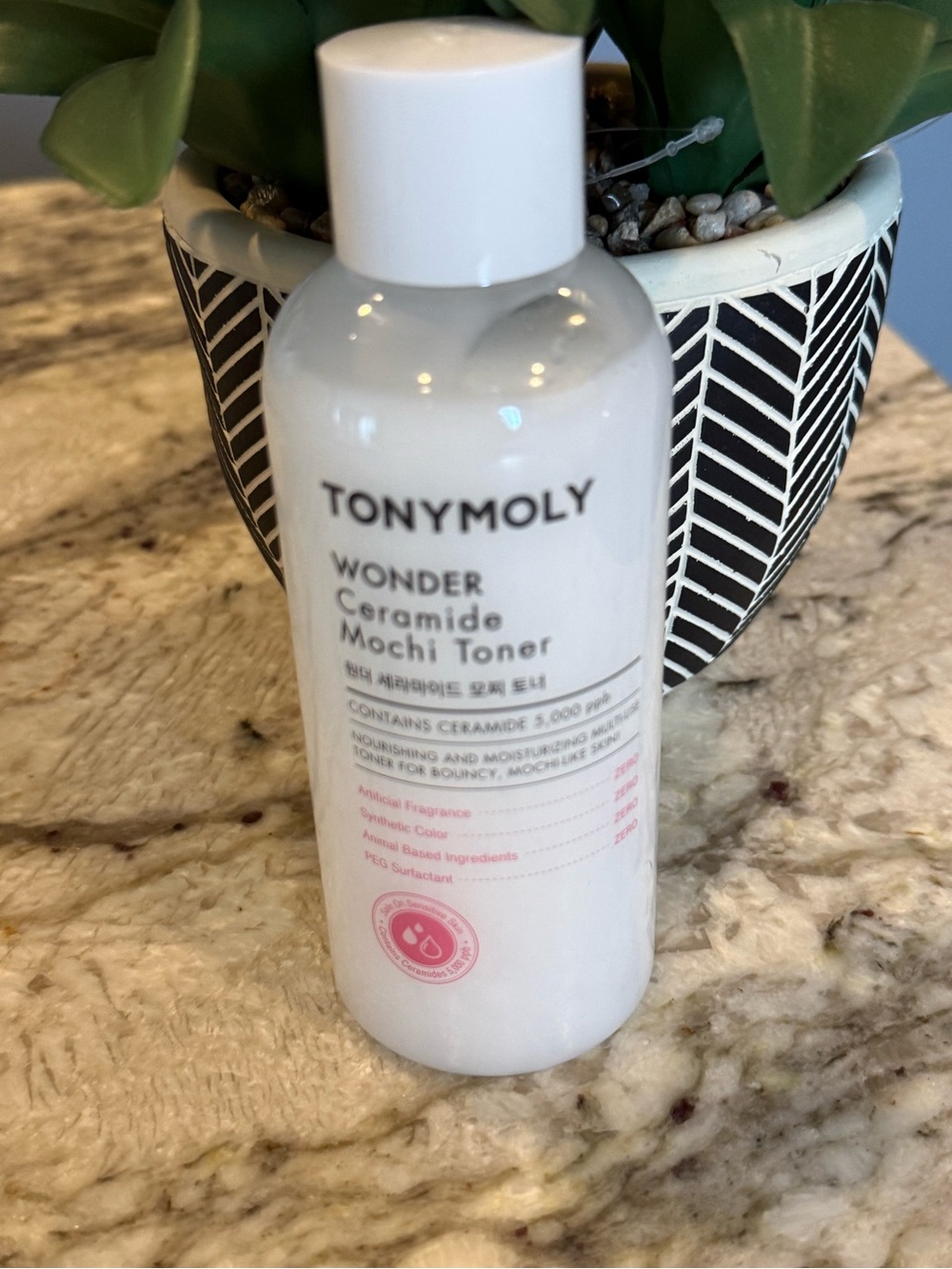 TONYMOLY Wonder Ceramide Mochi Toner 16.9 oz 500ml NEW
